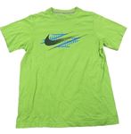 Zelené tričko s logem Nike