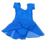 Modré cvičobné body so sukní