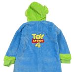 Modro-zelená chlpatá kombinéza s kapucí - Toy Story4 zn. Primark