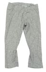 Šedé žebrované pyžamové kalhoty H&M