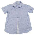 Bílo-modrá vzorovaná košile Debenhams