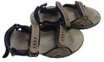 Dámské béžové koženkové sandály vel. 41