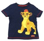 Tmavomodré tričko - Lví král Disney