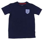 Tmavomodré tričko s erbem - England