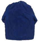 Tmavomodrá šušťáková zateplená bunda zn. H&M