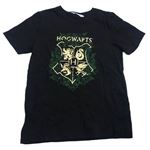 Černé tričko Harry Potter H&M