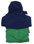 Tmavomodro-zelená šušťáková zimná funkčná bunda s kapucňou zn. Trespass