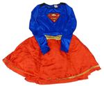 Kostým - Safírovo-červené šaty - Supergirl