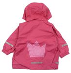 Ružová šušťáková bunda s odopínacíá kapucňou zn. Impidimpi