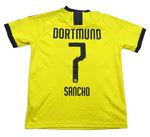 Žluto-černý funkční fotbalový dres so znakom a číslom zn. PUMA