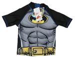 Šedo-černé UV tričko - Batman DC