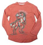 Oranžové triko s dinosaurem Nutmeg