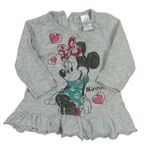 Světlešedá tunika s Minnie Disney