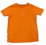 Oranžové tričko s nápisy George