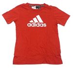Červené tričko Adidas