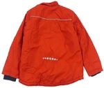 Červená šušťáková prechodná bunda zn. H&M