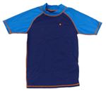 Modro-tmavomodré UV tričko Mountain Warehouse