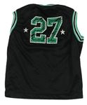 Černo-zelený basketbalový dres s číslom zn. Rebel