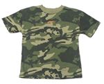 Khaki army tričko Next