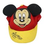 Červeno-žlutá kšiltovka s Mickey mousem Disney