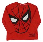 Červené pyžamové triko se Spidermanem Marvel