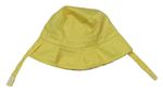 Žlutý oboustranný klobouk Next