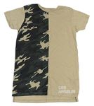 Béžovo-army tričko Primark