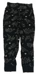 Černé pyžamové kalhoty s dinosaury F&F