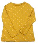 Žluté puntíkaté triko F&F