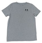 Šedé sportovní tričko s logem Under Armour