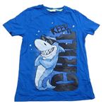 Modré tričko se žralokem F&F