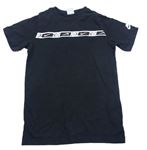 Černé tričko s logy Nike