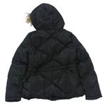 Čierna šušťáková zimná bunda s kapucňou zn. M&Co.