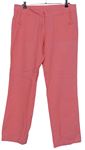 Dámské růžové lněné kalhoty Next vel. 14L