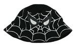 Černo-bílý vzorovaný riflový podšitý klobouk - Spider-man