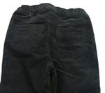 Antracitové menšestrové elastické nohavice zn. H&M
