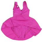 Neónově ružové cvičobné body so sukní