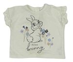 Smetanové tričko s králíkem George