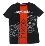Černo-červené tričko - PlayStation