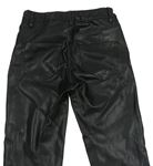 Čierne koženkové nohavice zn. Lindex
