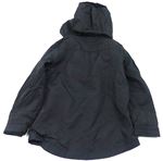 Čierna šušťáková jarná bunda s kapucňou zn. F&F