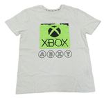 Bílé tričko s překlápěcími flitry - X-Box Primark