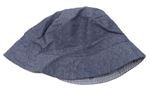 Modrý klobouk riflového vzhledu 3-6let