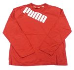 Červené triko s logem Puma